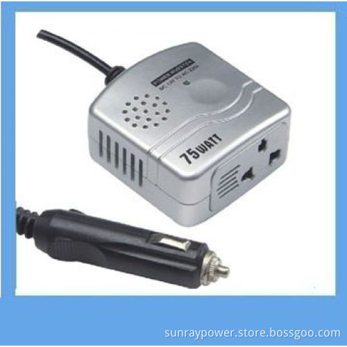 75W DC to AC Inverter with USB 12V